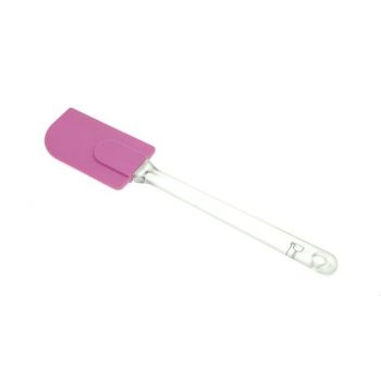 Лопатка кондитерська силіконова рожева Silikomart ACC027/RO (26 см)