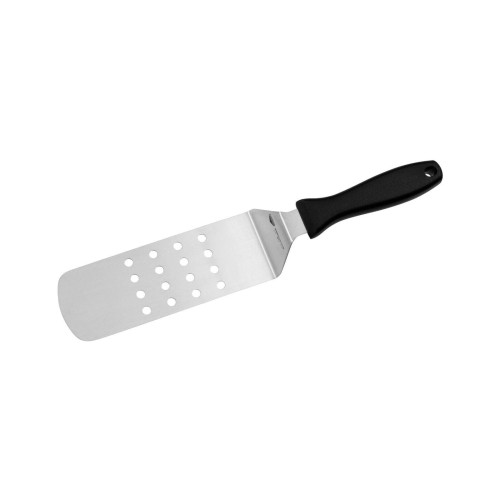 Paderno 18517-24 Perforated Hamburger Spatula, 24×7.2 cm