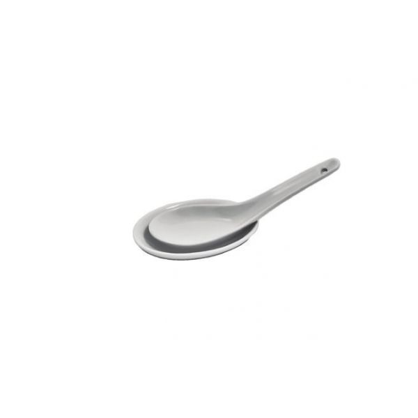 Ложка для супу c підставкою F0385 + F0389 Alt Porcelain