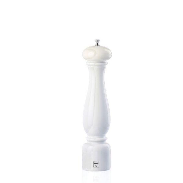 Мельница для перца белая Bisetti 6251LBL (32 см)