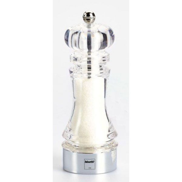 Млинок для солі прозорий Bisetti 851S (17,5 см)