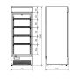 Морозильна шафа Juka ND75G