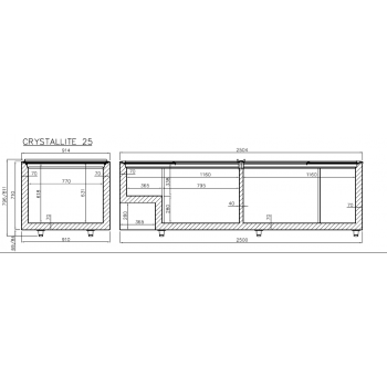 Морозильный ларь Crystal S.A. CRYSTALLITE 25