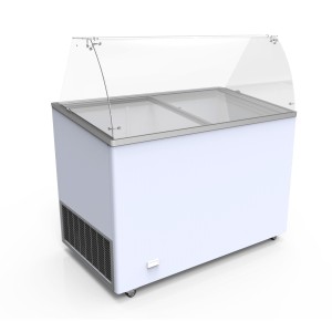 Crystal VITRINE-36 Scoop Ice Cream Display Freezer, 330 L Capacity