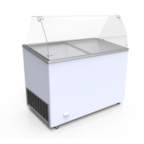 Crystal VITRINE-46 Scoop Ice Cream Display Freezer, 454 L Capacity