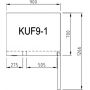 Морозильный стол Turbo Air KUF9-1