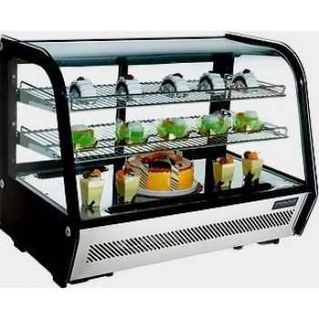 Настольная холодильная витрина EWT INOX RTW-120L