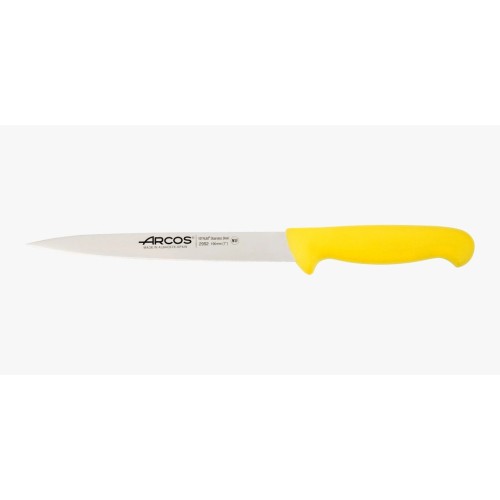 Нож филейный полугибкий ARCOS 2900 жёлтый 295200