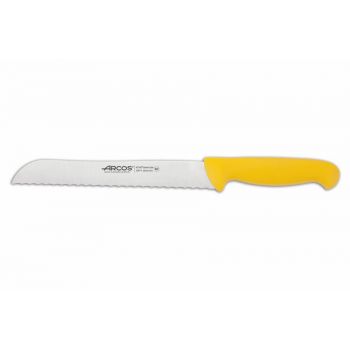Ніж для хліба Arcos серія 2900 жовтий 291400 (20 см)