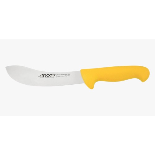 Ніж для підрізання шкіри ARCOS 2900 жовтий 295400