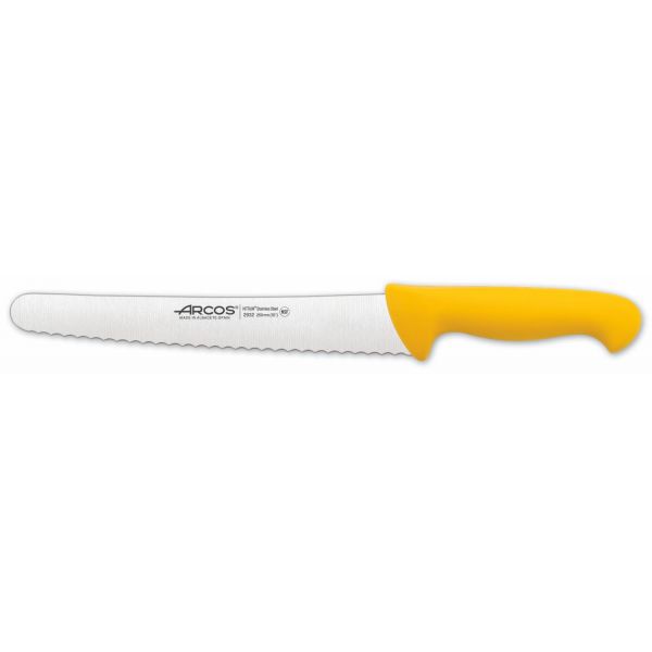 Ніж для випічки Arcos серія 2900 жовтий 293200 (25 см)