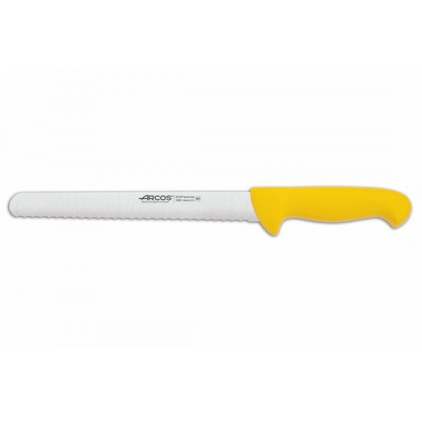 Ніж для випічки Arcos серія 2900 жовтий 295000 (25 см)