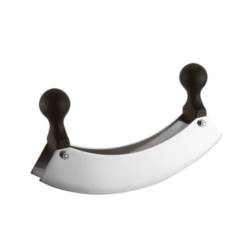 Нож для зелени с двойным лезвием Paderno 48215-14, 14 см