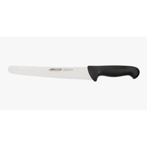 Ніж кондитерський ARCOS 2900 зубчастий чорний 293225