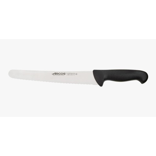 Ніж кондитерський ARCOS 2900 зубчастий чорний 293225