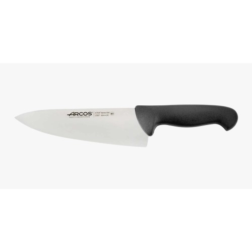 Ніж кухарський ARCOS 2900 чорний 20 см 290725