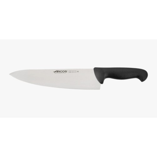 Ніж кухарський ARCOS 2900 чорний 25 см 290825
