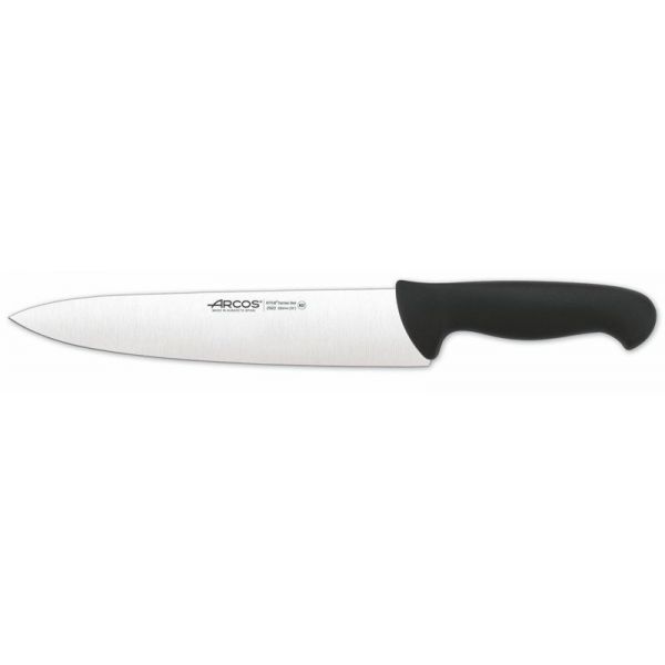 Ніж кухарський Arcos серія 2900 чорний (25 см) 292225