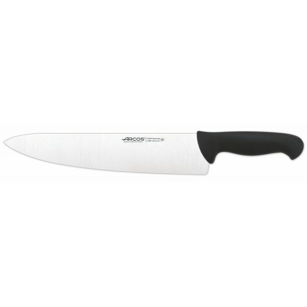 Ніж кухарський Arcos серія 2900 чорний (30 см) 290925