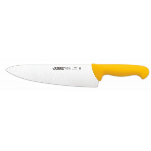 Ніж кухарський Arcos серія 2900 жовтий 290800 (25 см)