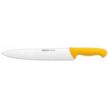 Ніж кухарський Arcos серія 2900 жовтий (30 см) 292300