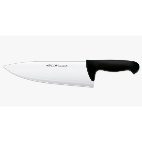 ARCOS 2900 Butcher Knife, Black, 296825