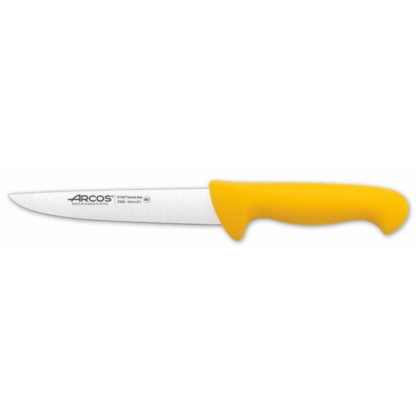Ніж м'ясника Arcos серія 2900 жовтий 294600 (16 см)