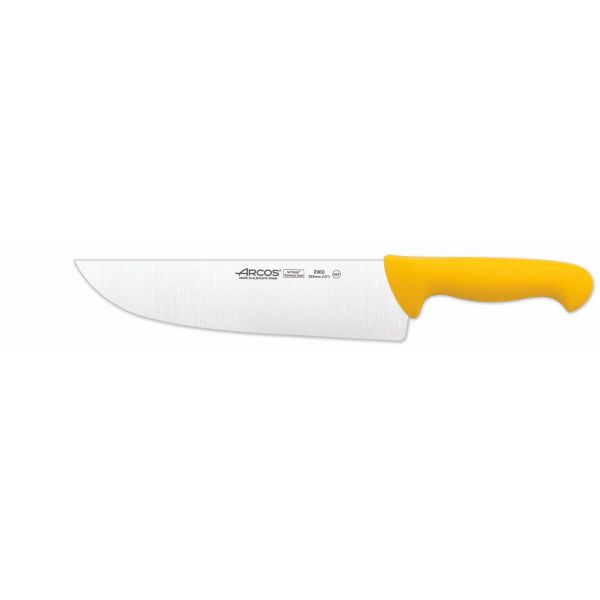 Ніж м'ясника Arcos серія 2900 жовтий 296000 (25 см)