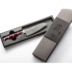 Ніж Сантоку (короткий) Yaxell Super Gou 37112, лезо 125 мм, сталь SG2
