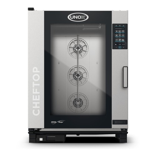Пароконвектомат Unox ChefTop MIND.Maps PLUS XEVC-1021-GPRM, 10 уровней GN 2/1
