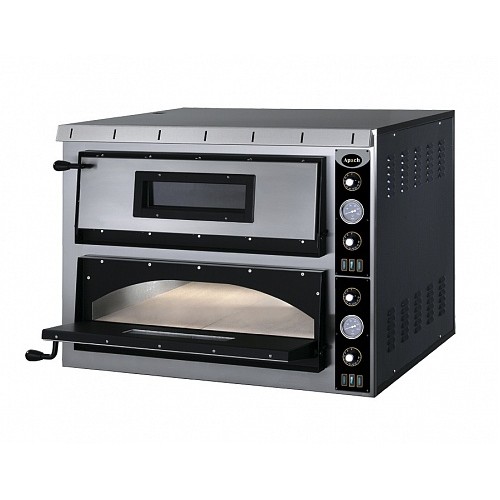 Apach AML44 Electric Pizza Oven, 2 Chambers