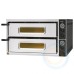 Apach AMM44X Two-Chamber Deck Pizza Oven for 4+4 Pizzas