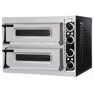 Подова піч для випічки ItPizza MS1+1, 2 камери на 2 вироби