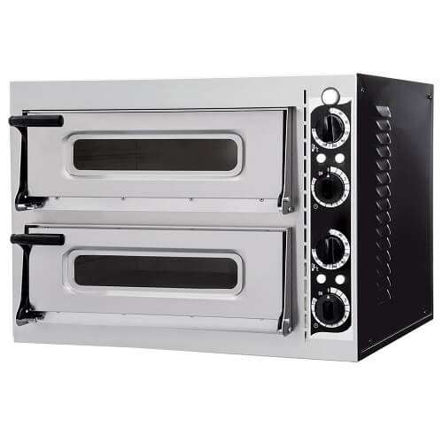 ItPizza MS1+1 Deck Oven for Baking, 2 Chambers for 2 Items