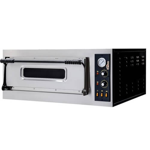 ItPizza MS4 Deck Pizza/Bakery Oven, 1 Chamber for 4 Pizzas ø32 cm
