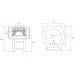 AS TERM D100C Wood-Fired Pizza Oven