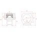AS TERM D120C Wood-Fired Pizza Oven