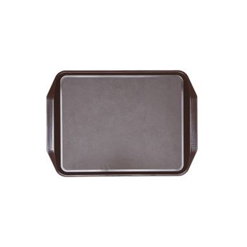 Піднос прямокутна з ручками коричнево-бордова FoREST 591800 (43х31 см)