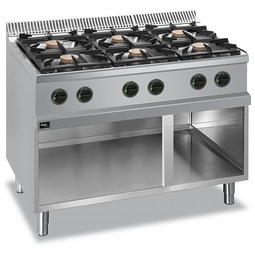 Плита газова Apach APRG-117P, 6 конфорок