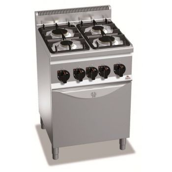 Плита газовая с духовкой Bertos G6F4 + FG1