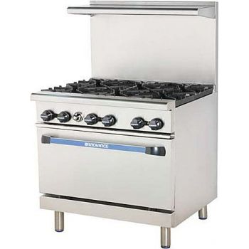 Плита профессиональная 6-ти конфорочная Turbo Air Radiance TAR-6
