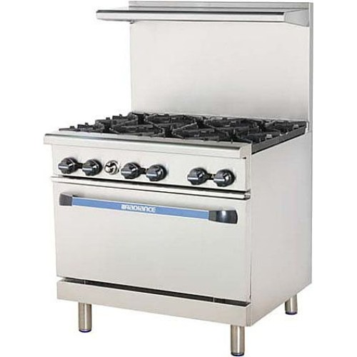 Плита професійна 6-ти конфорочна Turbo Air Radiance TAR-6
