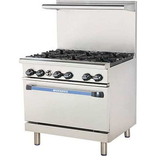 Плита професійна 6-ти конфорочна Turbo Air Radiance TAR-6