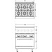 Плита професійна 6-ти конфорочна Turbo Air Radiance TAR-6