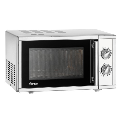 Мікрохвильова піч Bartscher 610836, 23 л, 900 Вт