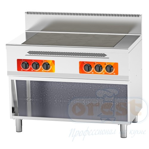Orest CES-6-O Electric Cooker, 6 Hotplates, 15 kW