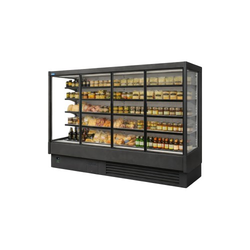 Пристенная холодильная горка COLD Praga R-15, площадь экспозиции 3,80 м²