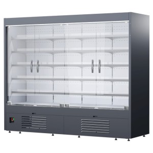 Пристенная вертикальная холодильная витрина Juka ADX250, площадь экспозиции 6,9 м²