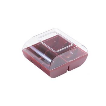 Ruby Red 6 Коробки для 6 макаронс Silikomart (90 шт. В упаковці)