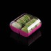 Silikomart Ruby Red 6 Macaron Box Set, 90 pcs
